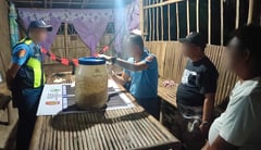 Suspicious floating container yields P112-M shabu